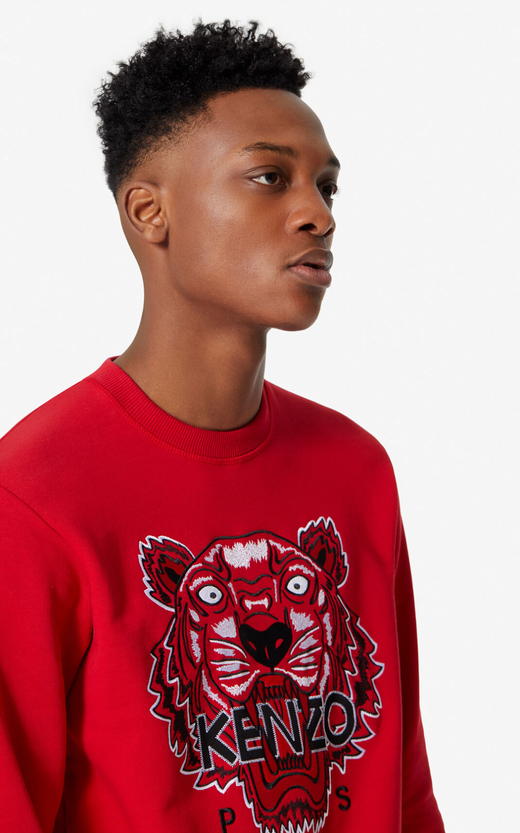 Kenzo Tiger Moška Puloverji Rdeča SI-8712260